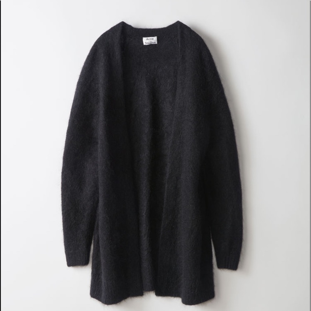 Acne Studios Raya Short Mohair Cardigan